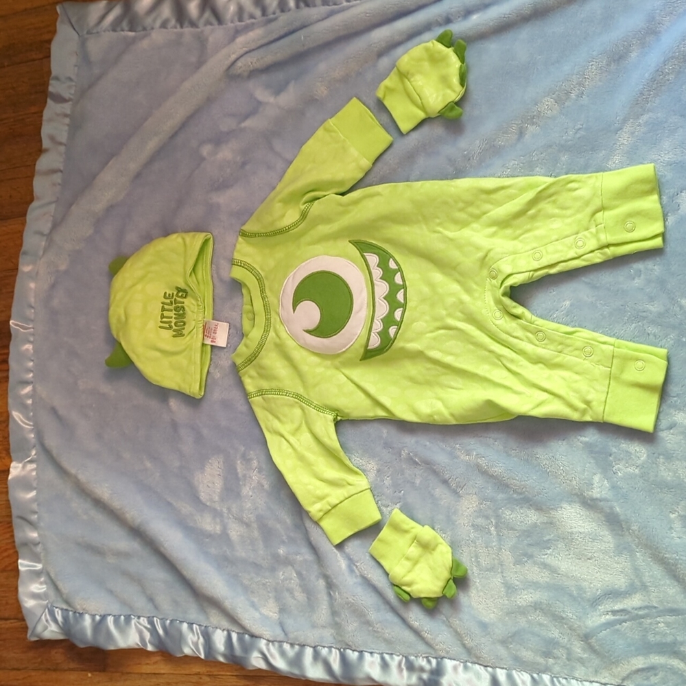 Disney baby Mike Halloween costume Monster Inc Size 0-3 months